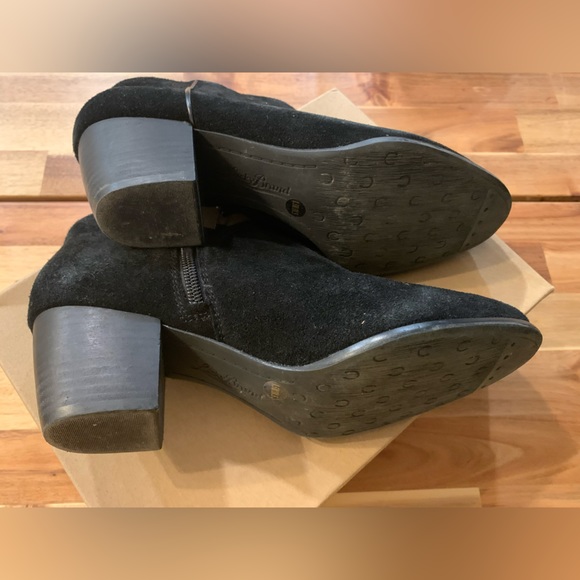 Lucky Brand LK-Tamarindd low Boots , Black oiled Suede, Size 8.5US/ 38.5UK - Picture 6 of 9